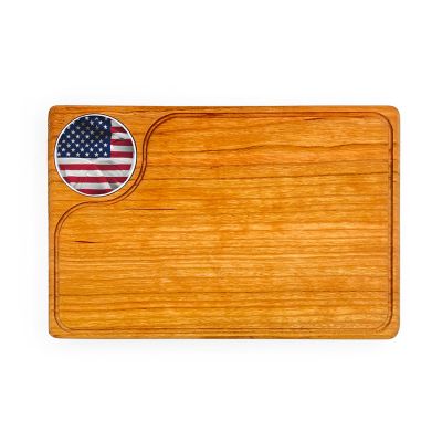 Mini Cutting Board-LG. American Flag