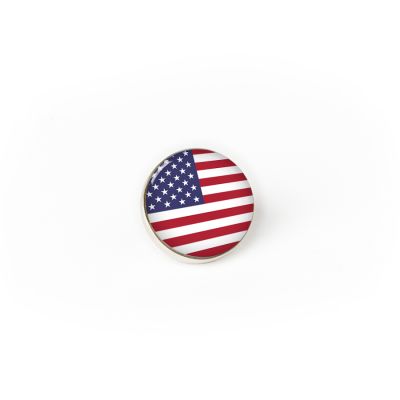 Pewter Tie/Lapel Pin-American Flag