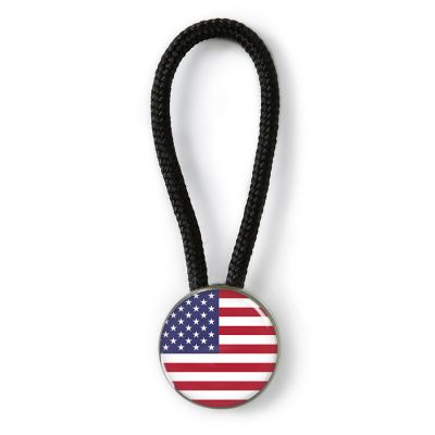 Zipper Pull-American Flag