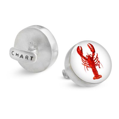 Silver Cufflinks-Lobster